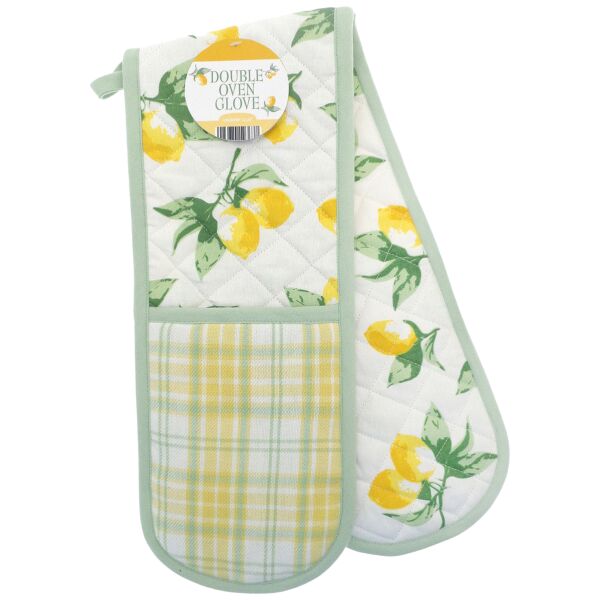 Lemons double oven glove Vignette