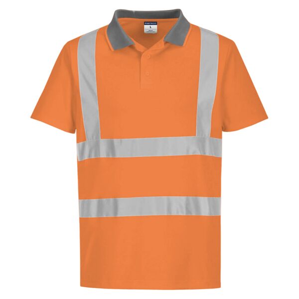 Eco Hi-vis short sleeve polo (EC10) Vignette