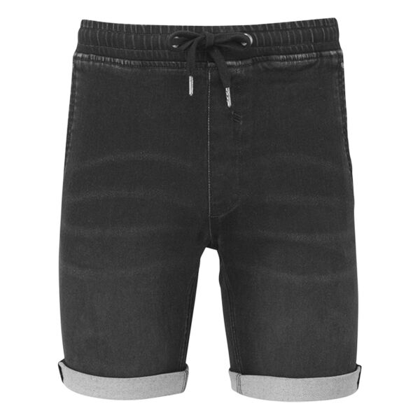 Men’s denim drawstring shorts Vignette