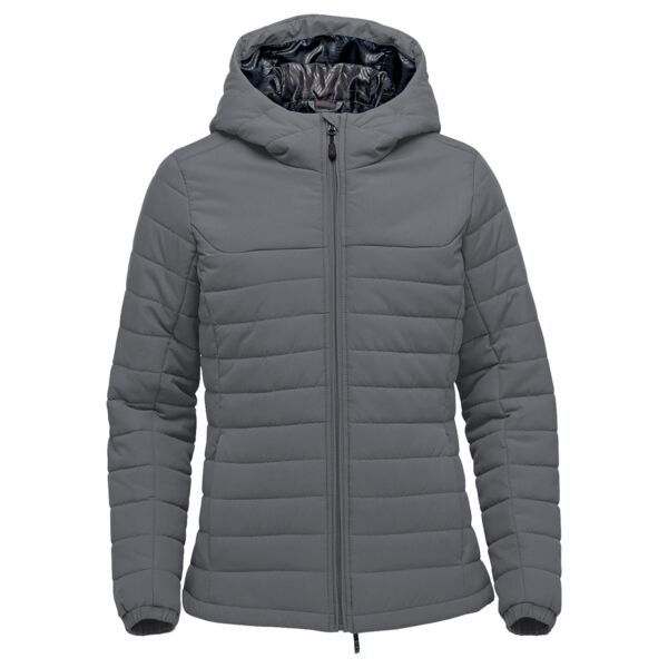 Women’s Nautilus quilted hooded jacket Vignette