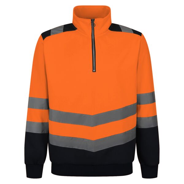 Pro hi-vis ¼-zip sweatshirt Vignette