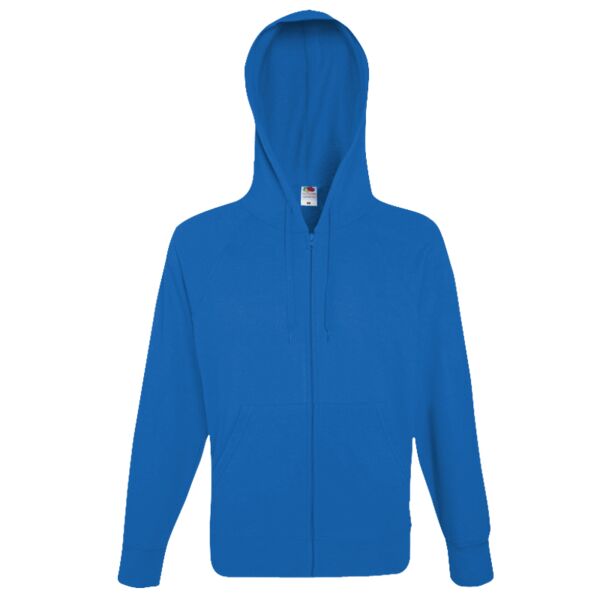Lightweight hooded sweatshirt jacket Vignette