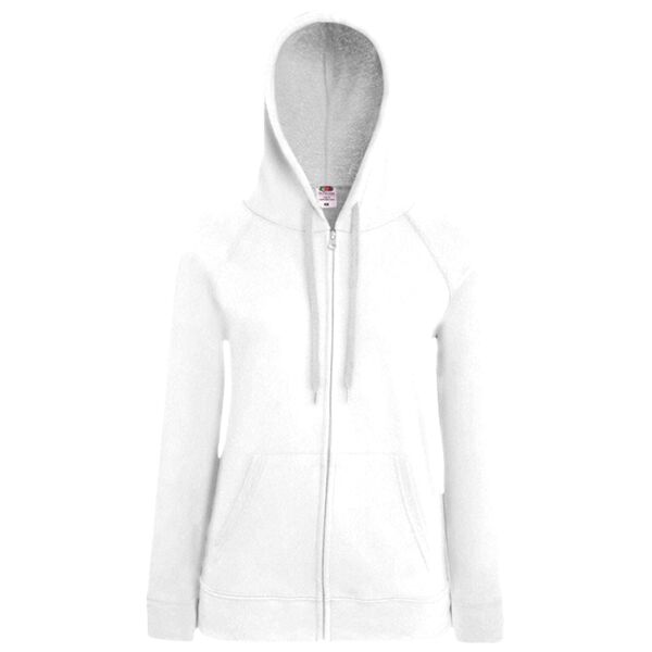 Women's lightweight hooded sweatshirt jacket Vignette