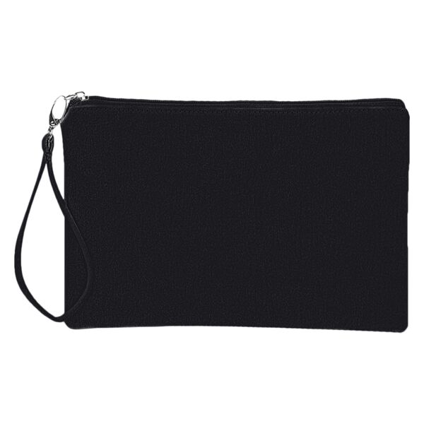 Canvas wristlet pouch Vignette
