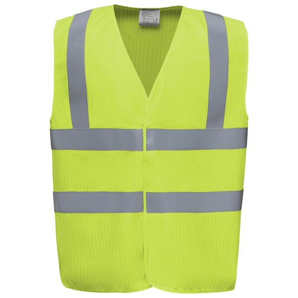 Hi-vis flame-retardant anti-static waistcoat (HVW100ASFR) Vignette