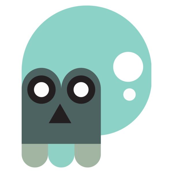 Elements Skulls logo template 123 Vignette