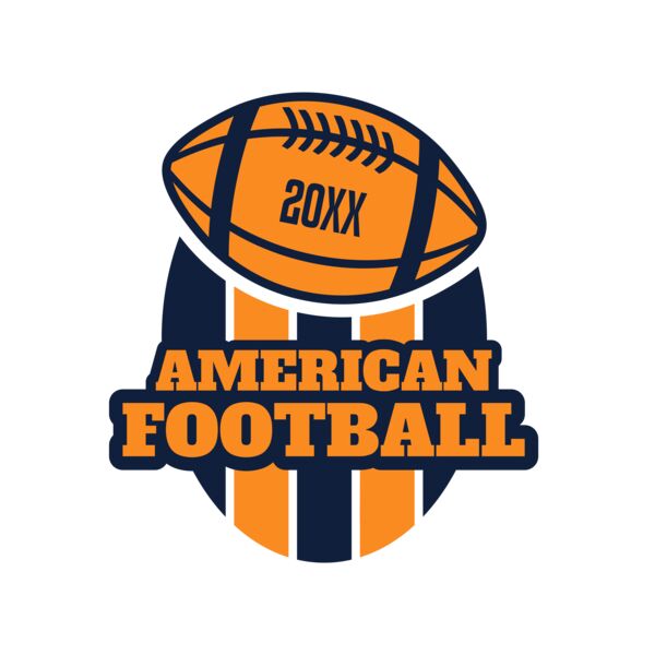 American Football logo 18 Vignette