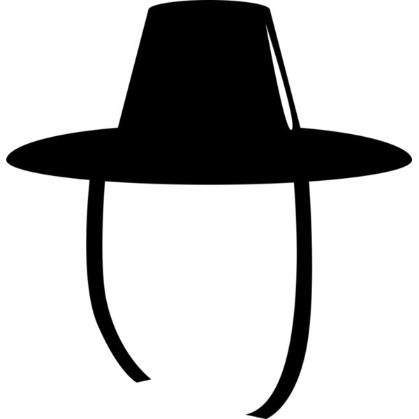 Traditional Korean Hat (Gat) Vignette