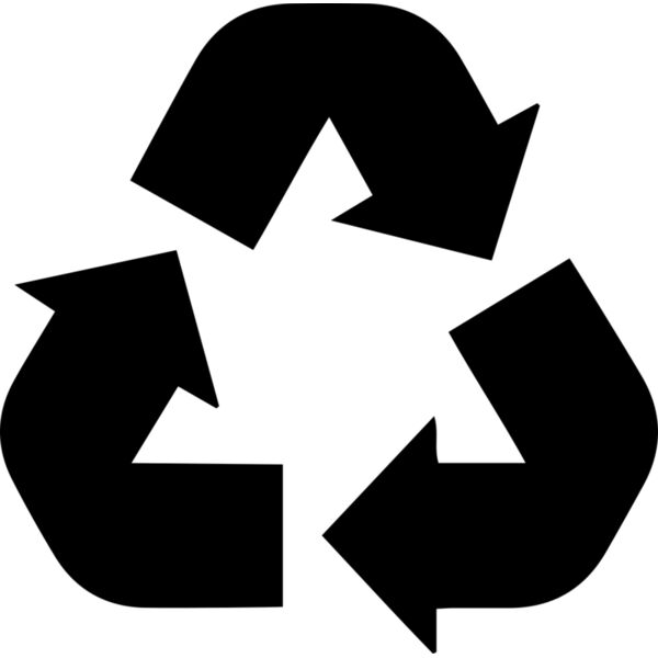 32 Recycle Icon Vignette