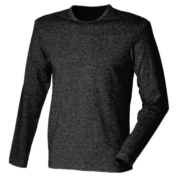 Stretch long sleeve crew neck Vignette