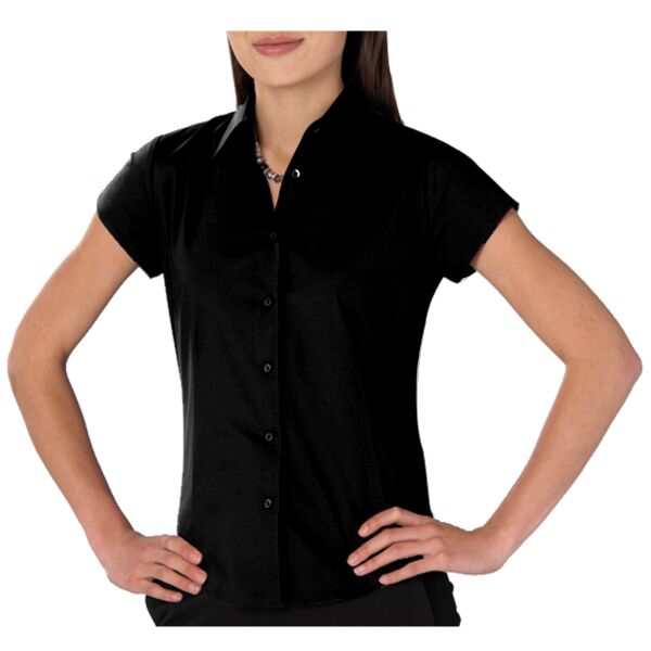 Women's Short sleeve fitted shirt Vignette