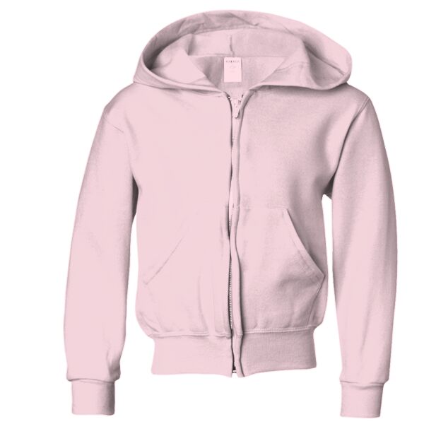 Youth  7.75 oz. Heavy Blend™ 50/50 Full-Zip Hood Vignette