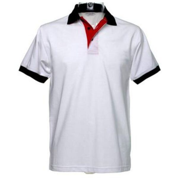 Polo KK404 Contrast Collar & Placket Polo Vignette