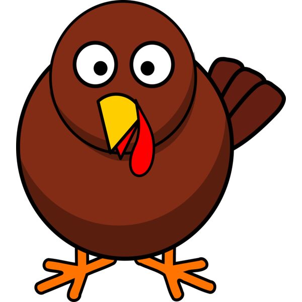 bloodsong Turkey RoundCartoon Vignette