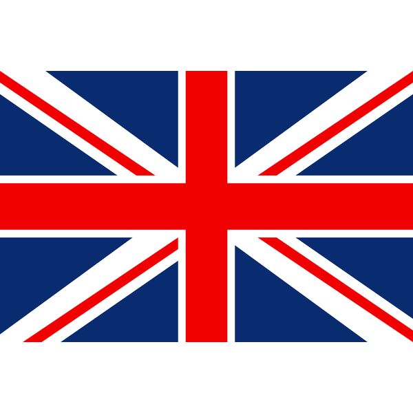 UK union flag Vignette