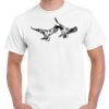 T-shirt Gildan Hammer adulte, manches courtes, 100% coton épais et doux, 203 g/m², tailles S au 5XL. Vignette