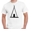 T-shirt Gildan Hammer adulte, manches courtes, 100% coton épais et doux, 203 g/m², tailles S au 5XL. Vignette