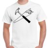 T-shirt Gildan Hammer adulte, manches courtes, 100% coton épais et doux, 203 g/m², tailles S au 5XL. Vignette