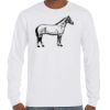 T-Shirt Hammer Manches Longues de Marque Gildan Vignette