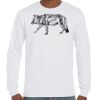 T-Shirt Hammer Manches Longues de Marque Gildan Vignette