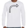T-Shirt Hammer Manches Longues de Marque Gildan Vignette