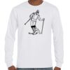 T-Shirt Hammer Manches Longues de Marque Gildan Vignette