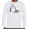 T-Shirt Hammer Manches Longues de Marque Gildan Vignette