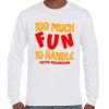 T-Shirt Hammer Manches Longues de Marque Gildan Vignette